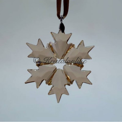 Swarovski Kristal | Kerst | Kerst Ornamenten | Kerstster - Klein - 2018 - SCS - Golden Shadow | 5357986